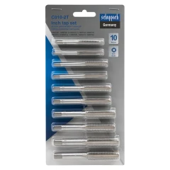Метчики, набор 10пр. (дюйм.)