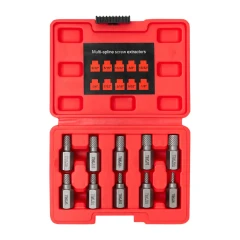 Головки-экстракторы для извлечения поврежденных болтов/гаек, набор 10пр.