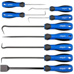 Съемники (крючки) для демонтажа сальников, набор 9пр.