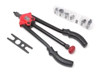 Заклепочник двуручный резьбовой усиленный с механизмом быстрого извлечения резьбового адаптера (L - 360мм, резьбовые адаптеры - м3, м4, м5,м6,м8,м10)