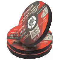 Круг отрезной по металлу и нержавеющей стали 125x1.2x22.2мм (к-т 30 шт)