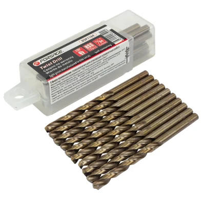 Сверло по металлу 4.4мм HSS+Co (10шт), в пластиковом футляре
