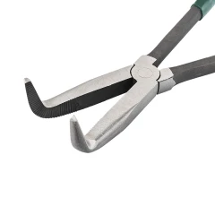 Щипцы изогнутые на 90град. с удлиненными рукоятками 285мм