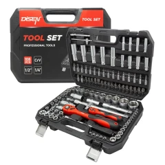 Набор инструментов 108пр. 1/2'', 1/4''(6гр.)(4-32мм)