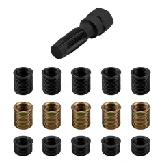 Набор метчиков и плашек для восстановления резьбы, 16пр