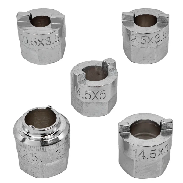 Головки для разборки стоек амортизаторов, набор 5пр. в блистере