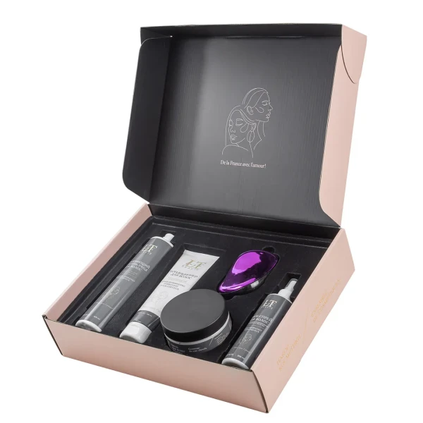 Набор(Увлажняющий шампунь-уход для волос,увлажняющий кондиционер для волос,скраб для кожи головы,крем-спрей для волос+расческа для волос( подарок)