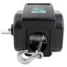 Лебедка электрическая автомобильная 12В, 300W, 900кг (крепление за ''фаркоп'', стальной трос-10м)