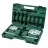 Набор съемников комбинированный 14пр. (сегментного типа: 30-50, 50-75мм, двухлапый: 120мм), в кейсе