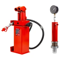 Цилиндр гидравлический для пресса гидравлического 20т в комплекте с насосом и манометром