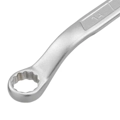 ключ накидной отогнутый на 45 грд. 14x15мм