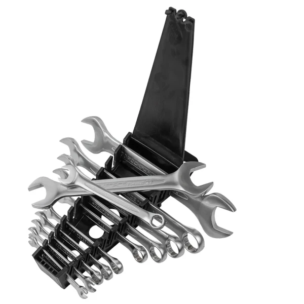 Набор ключей комбинированных и рожковых,12пр.(6х7,8х9,10,11,12,13,14,17,19,22,24х27,30х32мм),в пластиковом держателе