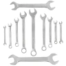 Набор ключей комбинированных и рожковых,12пр.(6х7,8х9,10,11,12,13,14,17,19,22,24х27,30х32мм),в пластиковом держателе