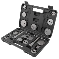 Набор инструментов для обслуживания тормозных цилиндров 18пр.(привод с правосторонней/левосторонней резьбой), в кейсе