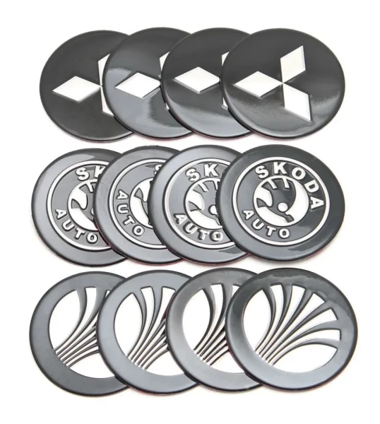 Наклейка на колпак 6см (SKODA) (к-т 4шт)