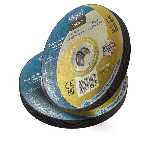 Круг отрезной по металлу 125x1,2x22,2мм(20шт к-т)