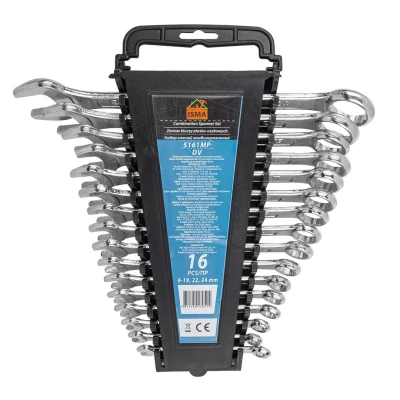 Ключи комбинированные, набор 16пр.
