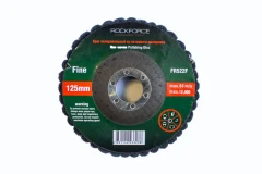 Круг зачистной абразивный 125х22.2мм (серый, max об/мин 12000, жесткий)