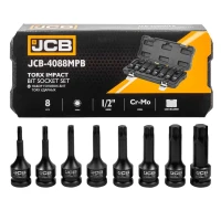 Набор головок-бит TORX ударных 8пр. 1/2''