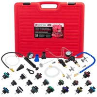 Набор приспособлений для тестирования систем охлаждения 28пр. (0-2.5bar), в кейсе