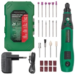 Шуруповерт аккумуляторный (3.6V, Li-ion 600Ah) в комплекте с аксессуарами, набор 26пр.