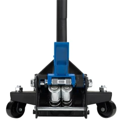 Домкрат подкатной гидравлический двухпоршневой 4т (h min 75мм, h max 505мм)