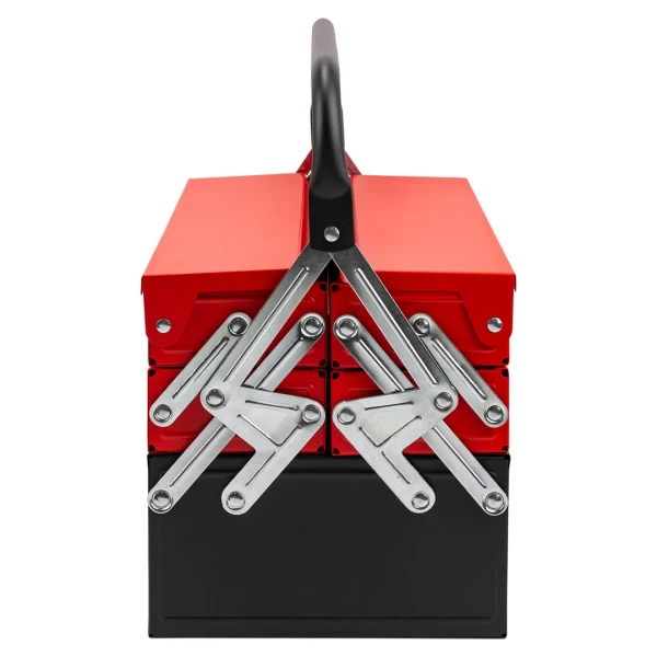 Ящик металлический складной 5-и секционный (200х210х460мм, 45х95х450мм-4 секции, 100х200х450мм-1 секция)