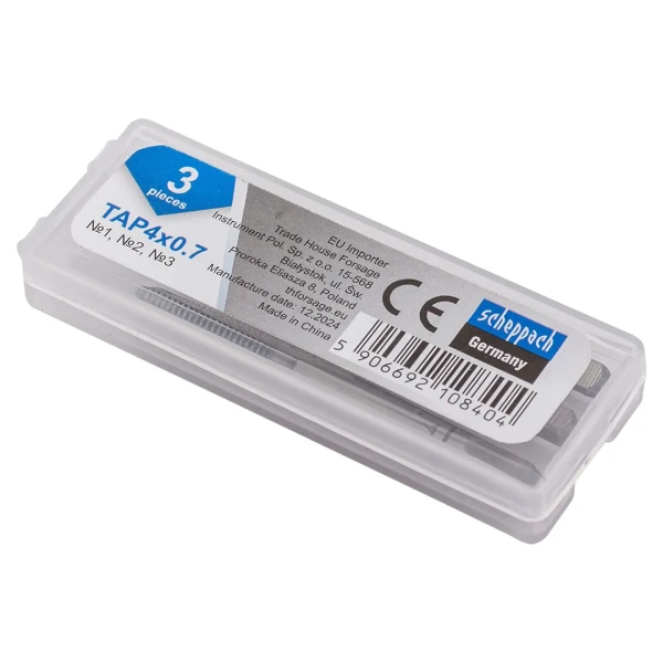 Метчик M4x0,7 (3шт)