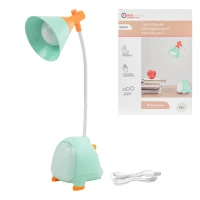 Светильник светодиодный настольный 1200mah (зеленый)