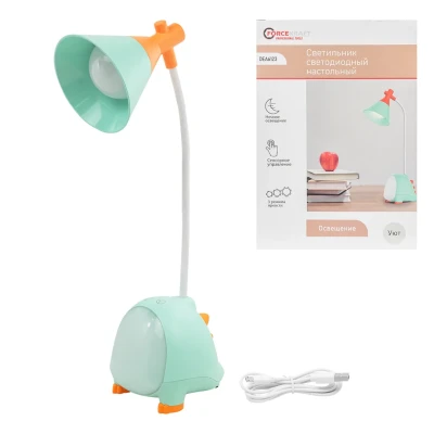 Светильник светодиодный настольный 1200mah (зеленый)