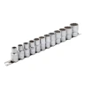 Набор головок 12пр. 1/2''12гр.(10-19,22,24мм), на планке