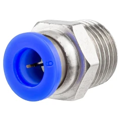 Фитинг для пластиковых трубок 6мм с наружной резьбой 1/4''