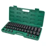 Набор головок 35 пр. (короткие 38мм: 8-23, 24, 27, 30, 32мм, глубокие 78мм: 10, 12-19, 21, 22, 24, 27, 30, 32мм) в кейсе