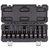 Набор головок-бит TORX ударных 10пр.,1/2''(T30, T40, T45, T50, T55, T60, T70, T80, T90, T100), в кейсе