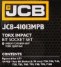 Набор головок-бит TORX ударных 10пр.,1/2''(T30, T40, T45, T50, T55, T60, T70, T80, T90, T100), в кейсе