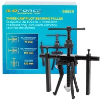 Съемник подшипников и втулок с внутренним захватом (расст. между стойками 73-190мм, длина стойки 130мм)