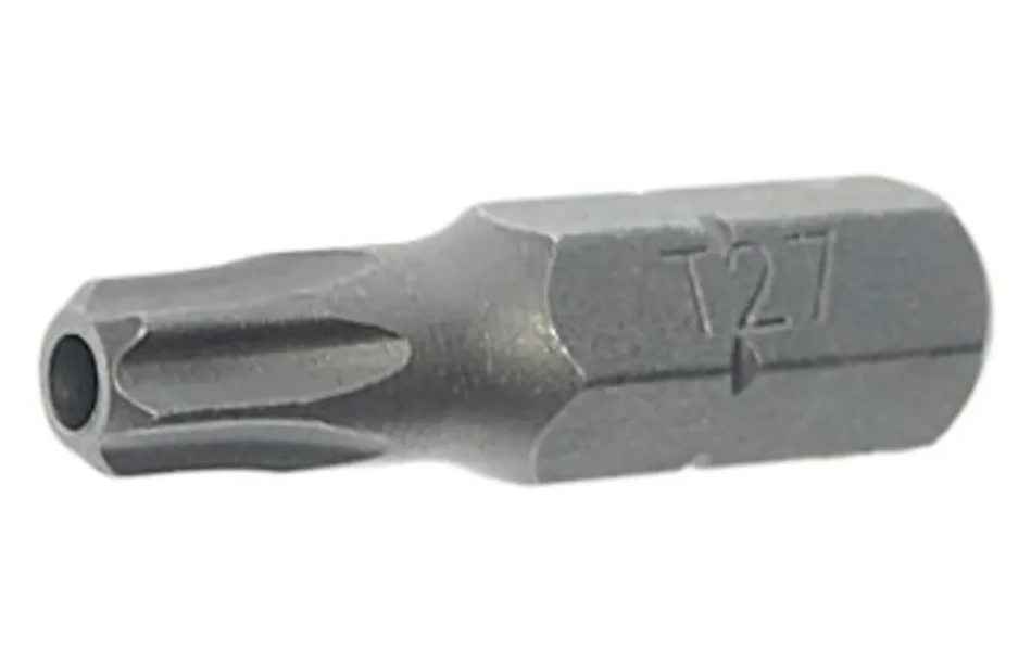 Бита TORX T27Hх25мм с отверстием,1/4''