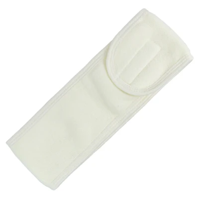 Повязка на голову на липучке (бежевая)