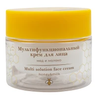 Мультифункциональный крем для лица мед и молоко для сухой кожи La &amp; Te BEAUTÉ