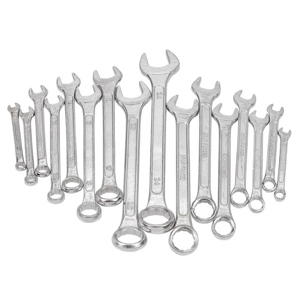 Ключи комбинированные, набор 16пр.