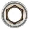 Головка глубокая 3/8'', 9мм (6гр.)