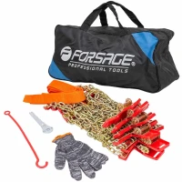 Комплект цепей-браслетов противоскольжения для автомобилей, 10пр (радиус шины R13-R18)