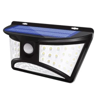 Светильник светодиодный настенный на солнечной батарее с датчиком движения (68 светодиодов SMD)