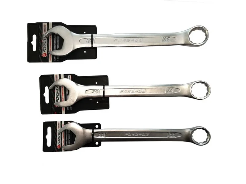 Ключ комбинированный с профилем ''Ratchet drive''32мм,