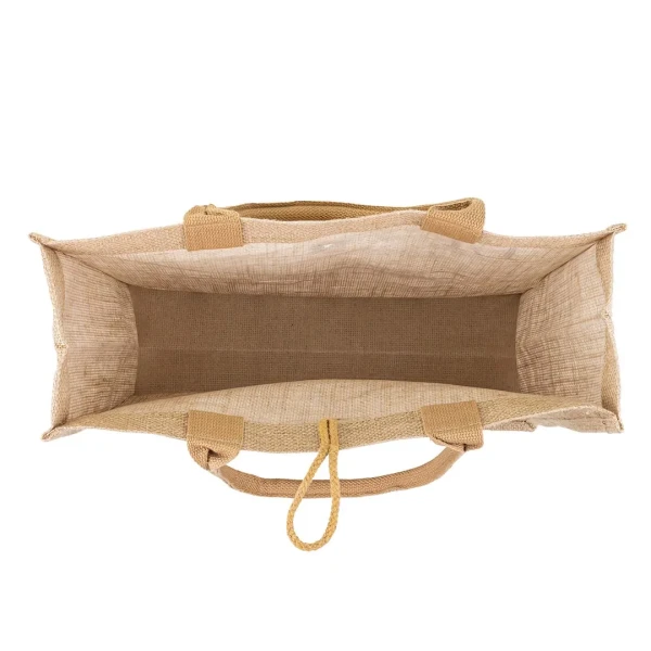 Сумка-шоппер (материал джут) 40х35х14см, max нагрузка 10кг