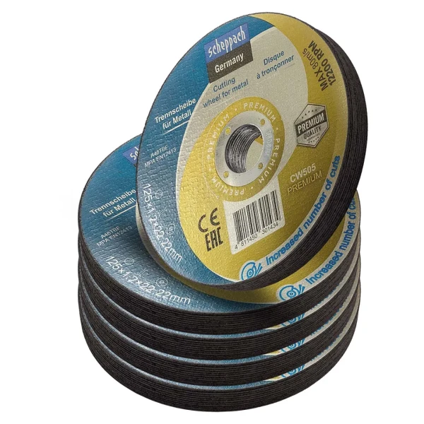 Круг отрезной по металлу 125x1,2x22,2мм(50шт к-т)