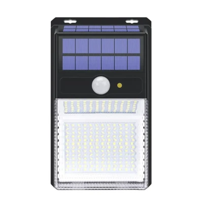 Светильник светодиодный настенный на солнечной батарее с датчиком движения (228 светодиодов SMD)