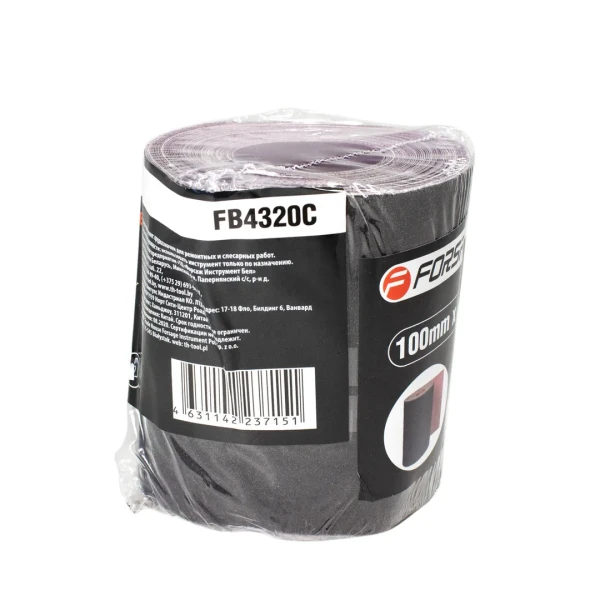 Бумага наждачная на тканевой основе 100ммх10м в рулоне (P320)