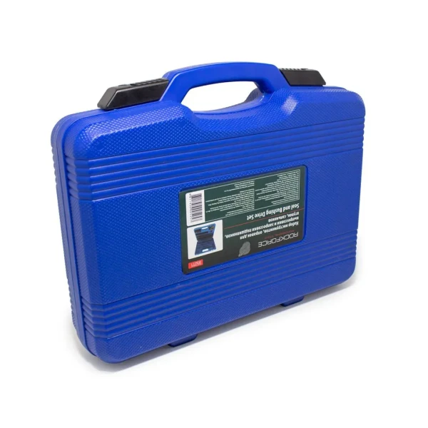 Набор инструментов, оправок для выпрессовки и запрессовки подшипников, втулок, сальников 52пр,в кейсе