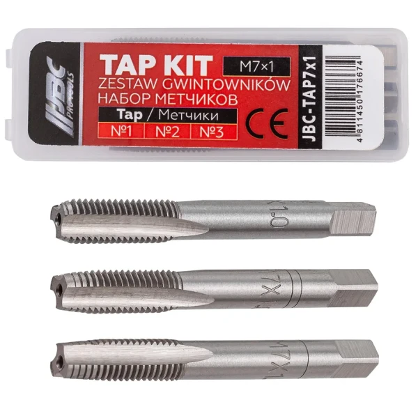 Метчик M7x1 (3шт)